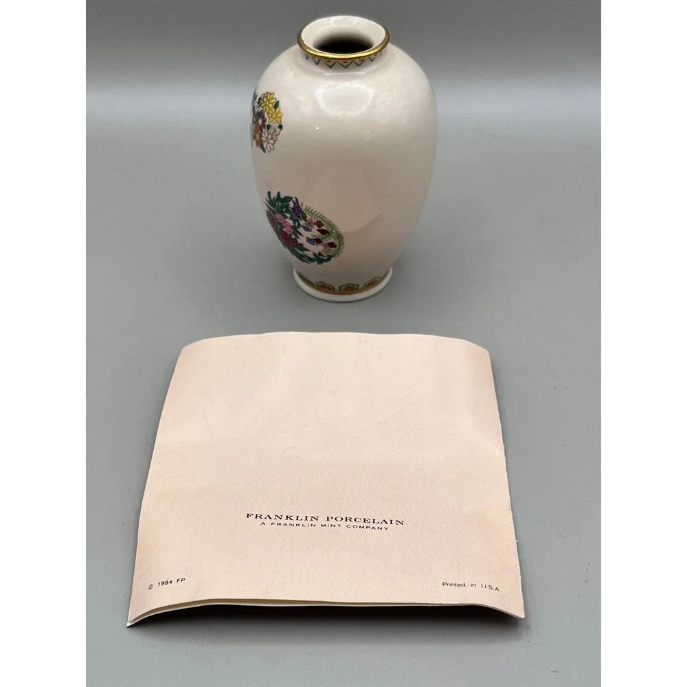 Franklin Porcelain satsuma ware